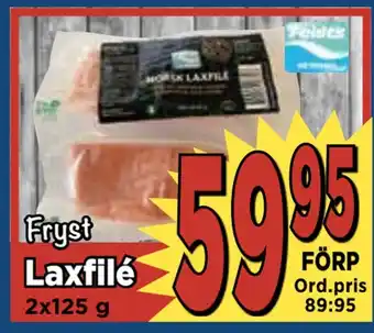 Supergrossen Laxfilé erbjuda