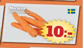 Bonum Matmarknad Morötter erbjuda