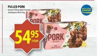 Matvärlden Tensta Pulled pork erbjuda