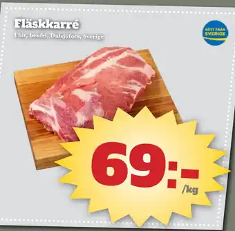Bonum Matmarknad Fläskkarré erbjuda