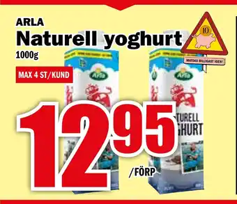 Matdax Naturell yoghurt erbjuda
