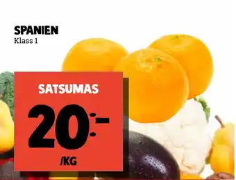 MatArket Satsumas erbjuda
