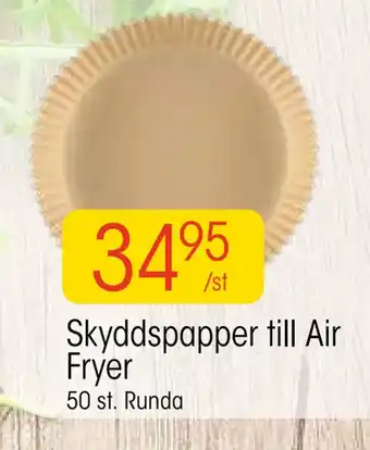 EKO Skyddspapper till air fryer erbjuda