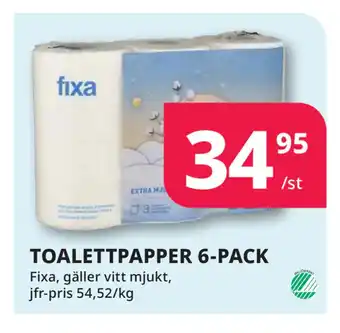 Tempo Toalettpapper 6-pack erbjuda