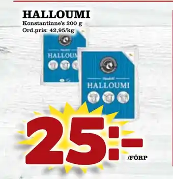 Supergrossen Halloumi erbjuda