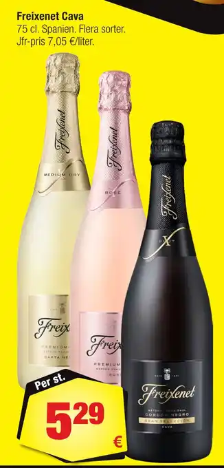 Calle Freixenet cava erbjuda