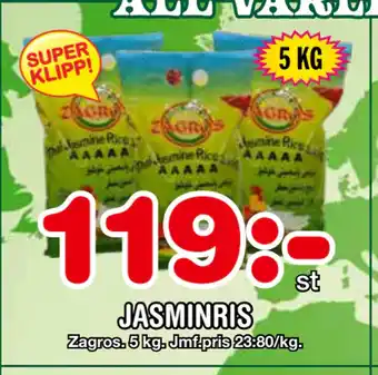 Nya Pulsen Jasminris erbjuda