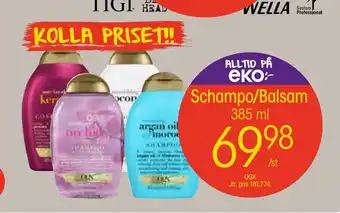 EKO Schampo/balsam erbjuda