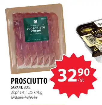 Handlar'n Prosciutto erbjuda