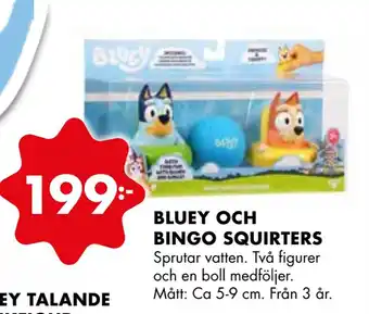 Bluey och bingo squirters