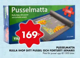ÖoB Pusselmatta rulla ihop ditt pussel och fortsätt senare! erbjuda