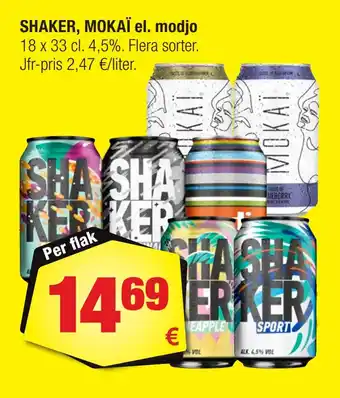 Calle Shaker, mokaï el. modjo erbjuda