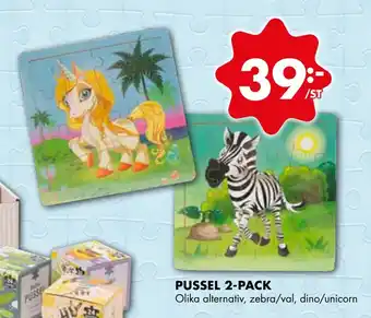 ÖoB Pussel 2-pack erbjuda