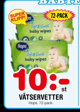 Nya Pulsen Våtservetter erbjuda
