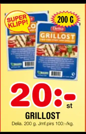 Nya Pulsen Grillost erbjuda