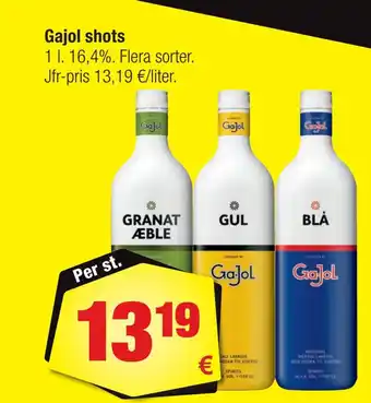 Calle Gajol shots erbjuda