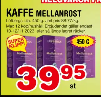 Nya Pulsen Kaffe erbjuda