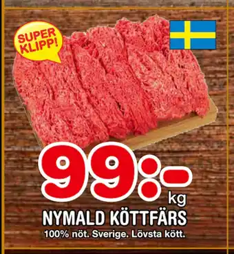 Nya Pulsen Nymald köttfärs erbjuda