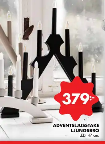 ÖoB Adventsljusstake ljungsbro erbjuda