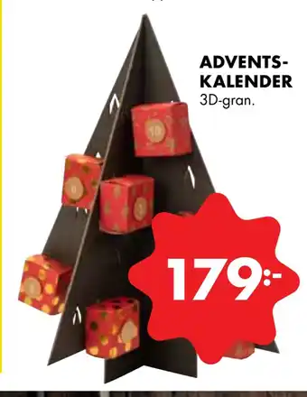 ÖoB Adventskalender erbjuda