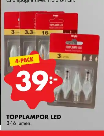 ÖoB Topplampor led erbjuda