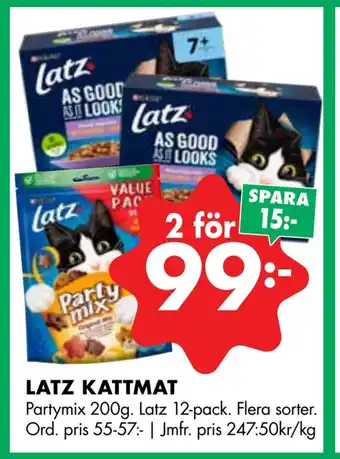 ÖoB Latz kattmat erbjuda