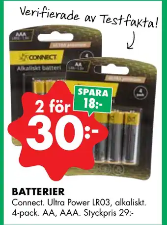 ÖoB Batterier erbjuda