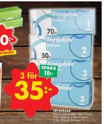 ÖoB Fryspåsar erbjuda