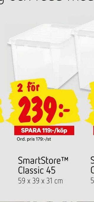 City Gross SmartStore ™ Classic 45 erbjuda