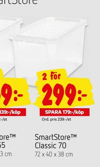 City Gross SmartStore ™ Classic 70 erbjuda
