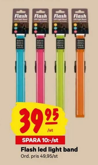 City Gross Flash led light band erbjuda