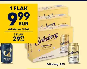 Border Shop Eriksberg 5,3% erbjuda