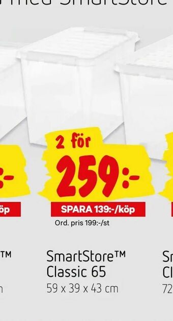 City Gross SmartStore ™ Classic 65 erbjuda