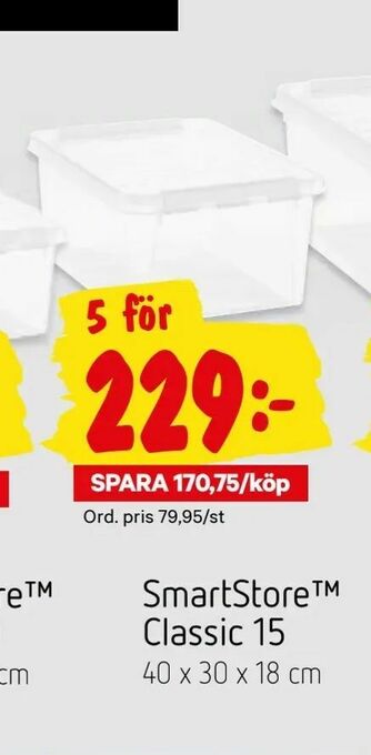 City Gross SmartStore ™ Classic 15 erbjuda