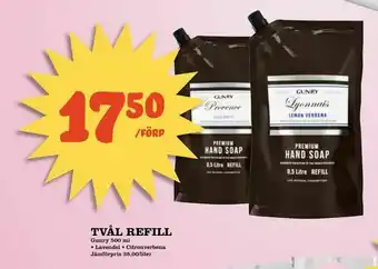 Nya Pulsen Tvål refill erbjuda
