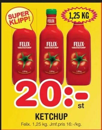 Nya Pulsen Ketchup erbjuda