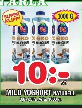Nya Pulsen Mild yoghurt erbjuda