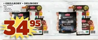 Supergrossen Grillkorv • delikorv erbjuda