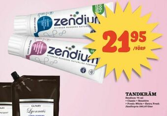 Supergrossen Tandkräm erbjuda