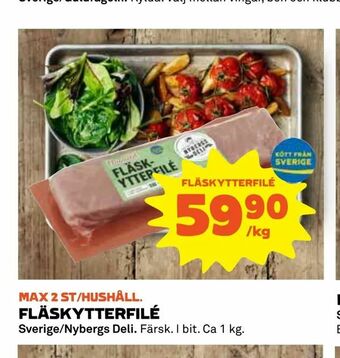 Coop Konsum Fläskytterfilé erbjuda