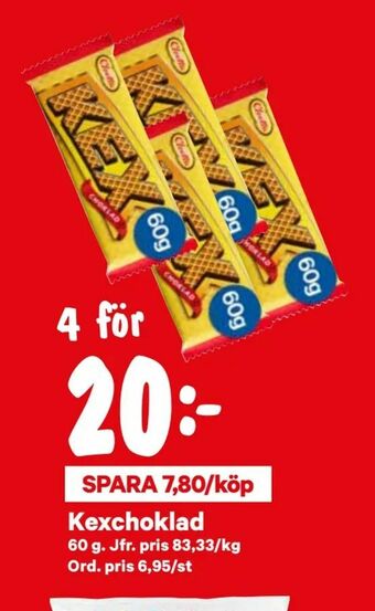 City Gross Kexchoklad erbjuda