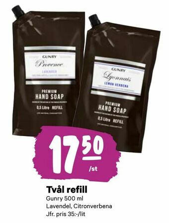 City Gross Tvål refill erbjuda