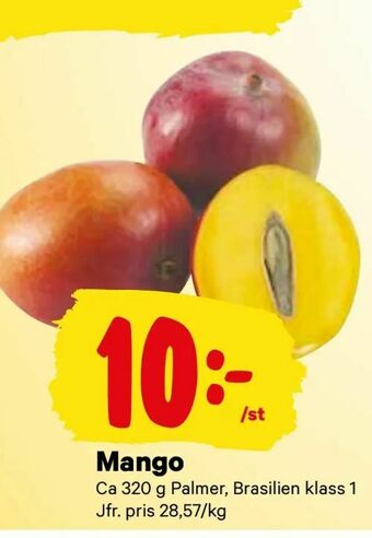 City Gross Mango erbjuda