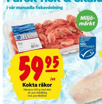 Kokta räkor