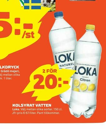 Kolsyrat vatten