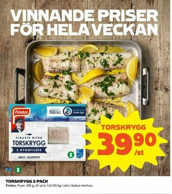 Torskrygg 2-pack