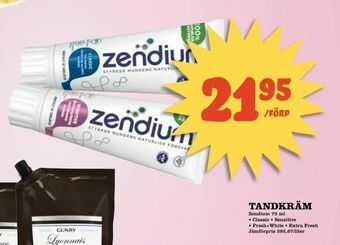 Matdax Tandkräm erbjuda