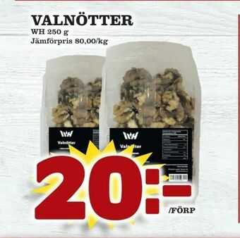Valnötter