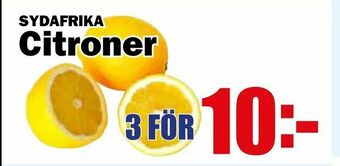 Matdax Citroner erbjuda