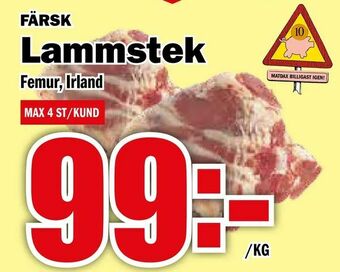 Matdax Lammstek erbjuda